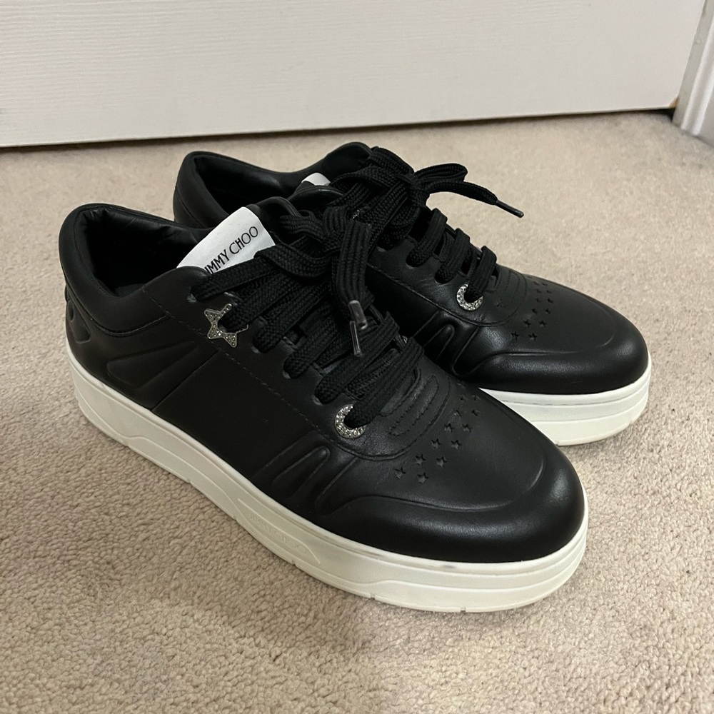 Jimmy Choo Leather Sneakers